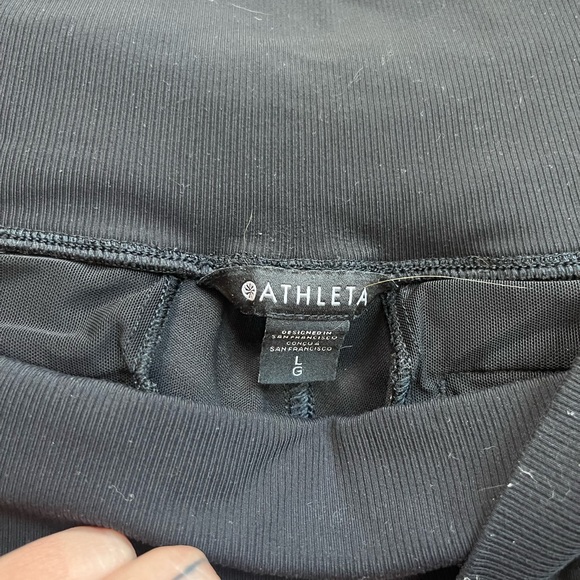 Athleta Venice high rise joggers xl size 14-16 Women's Black Pants - Picture 9 of 9